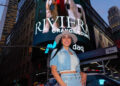 Durana Elmi Shines in Times Square with Riviera Magazine Cover Unveiling