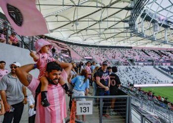 Inter Miami celebrates new stadium with house-warming party